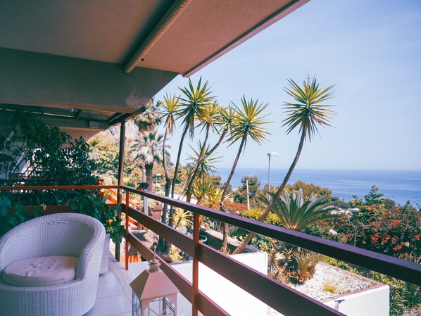 Terrace/patio - sea APARTMENT & POOL 2 (Palermo)