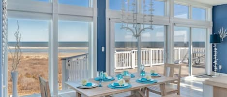 Panoramic Penthouse | Living area | 45-inch flat-screen TV with cable channels