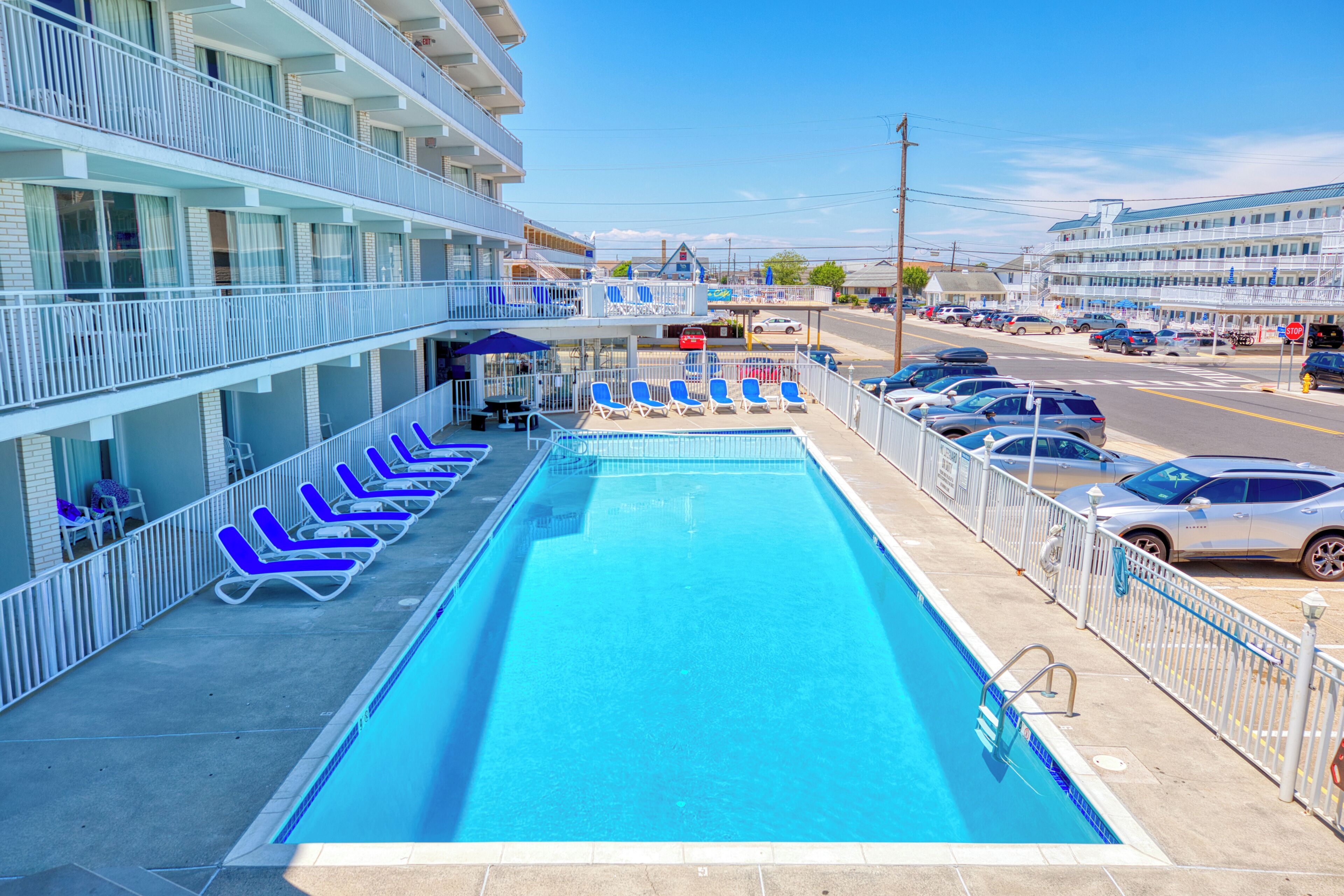 Seasonal outdoor pool
