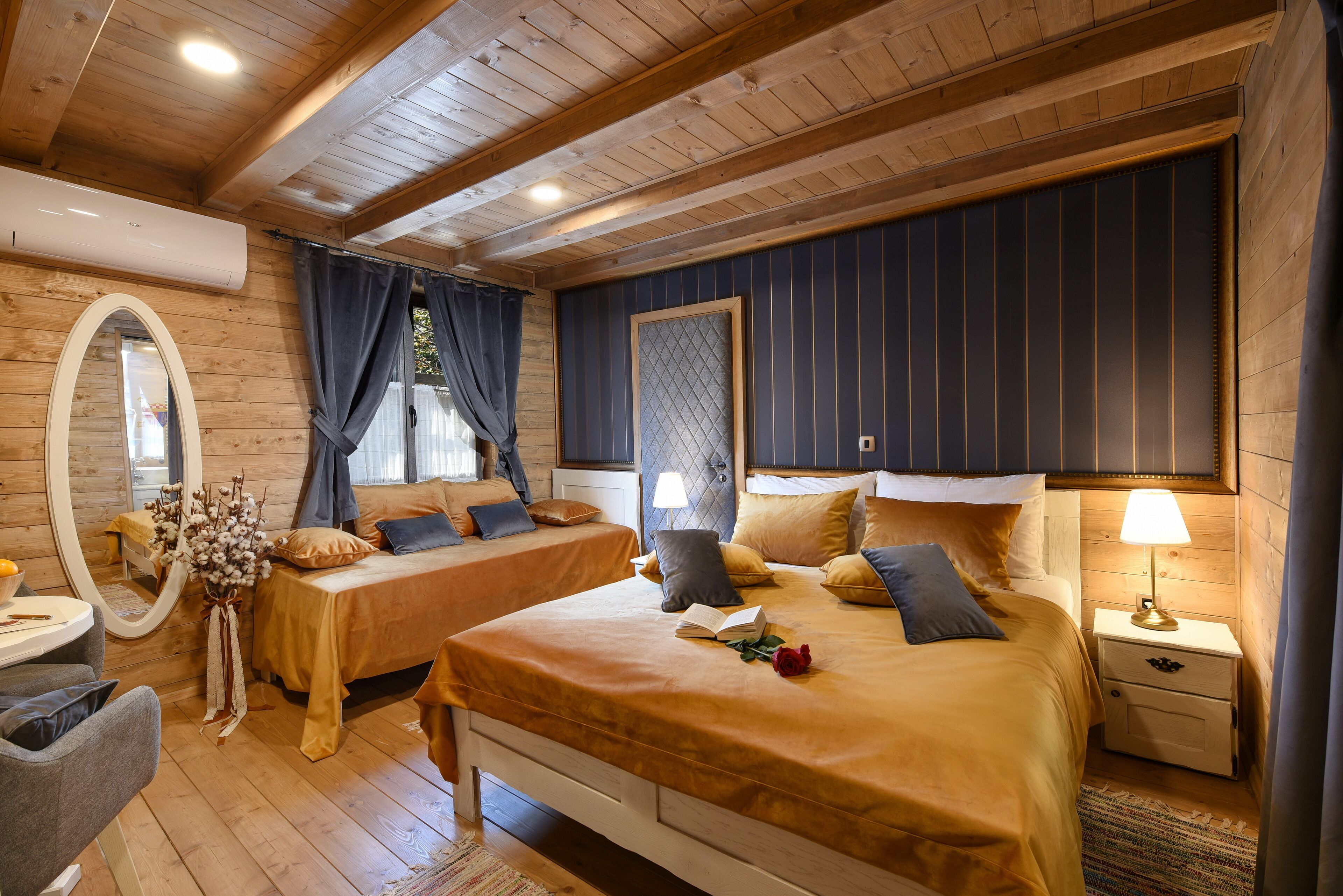 豪華雙人或雙床房, 1 張特大雙人床 | 埃及棉床單、高級寢具、記憶床墊、迷你吧