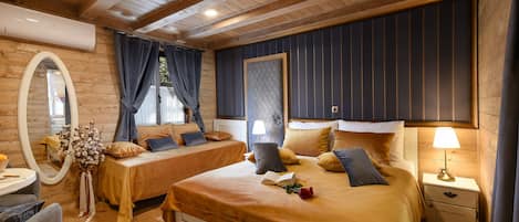 豪華雙人或雙床房, 1 張特大雙人床 | 埃及棉床單、高級寢具、記憶床墊、迷你吧