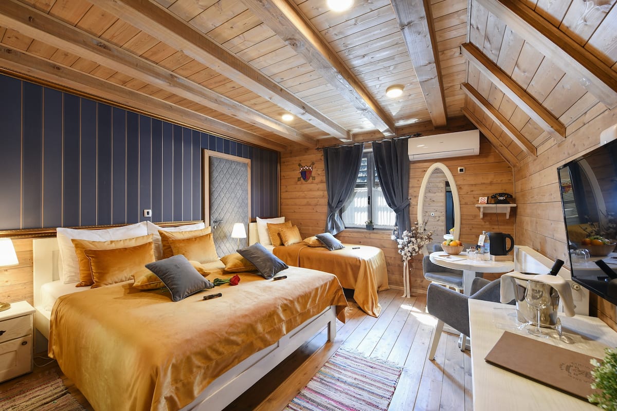 Deluxe-Doppel- oder -Zweibettzimmer, 1 King-Bett
