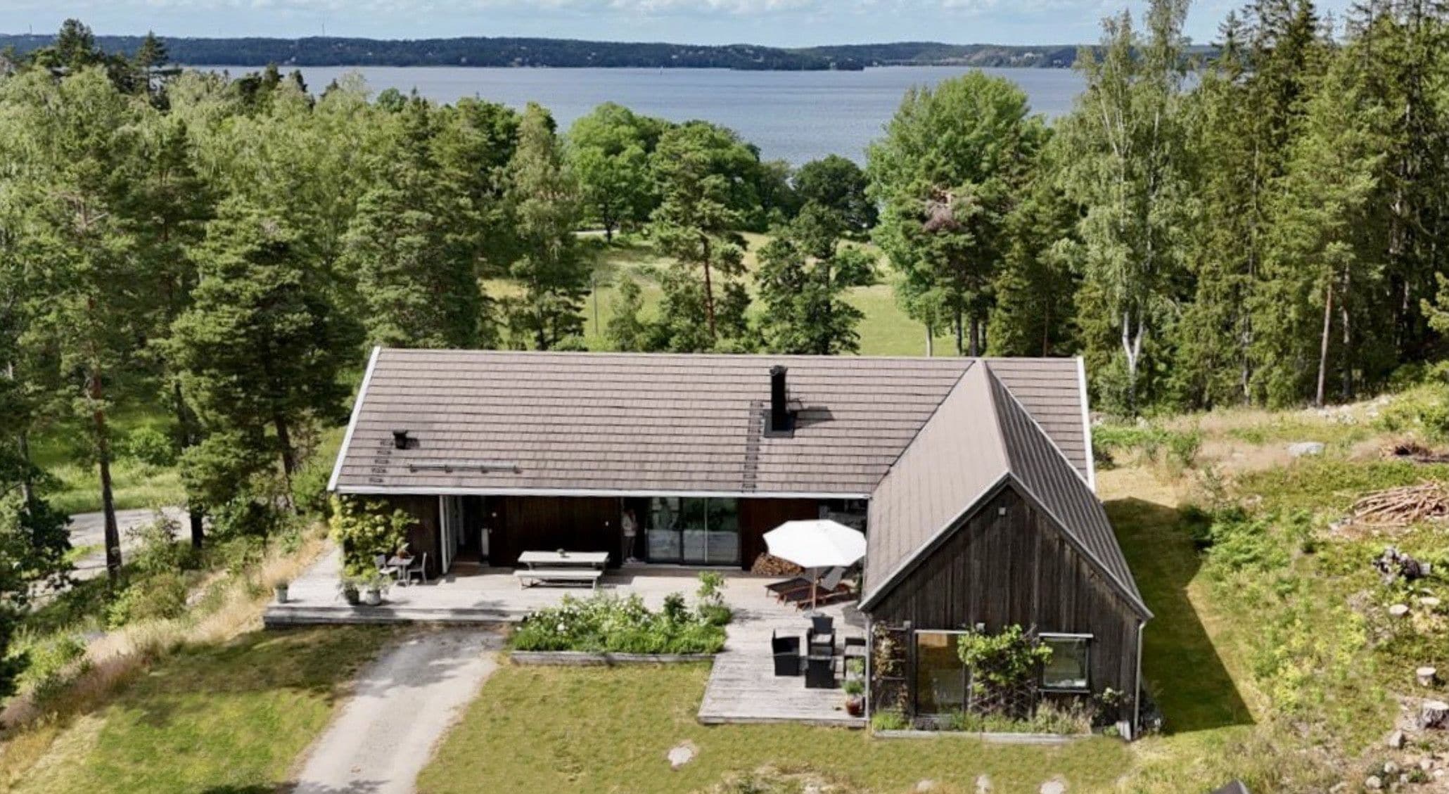 Ferienhaus mit Meerblick