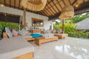 Terrace/patio - Villa Alroda Sawah (Canggu)