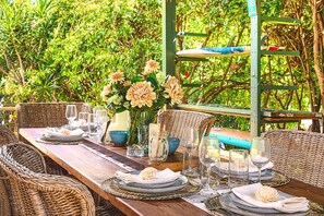 Restauration en plein air