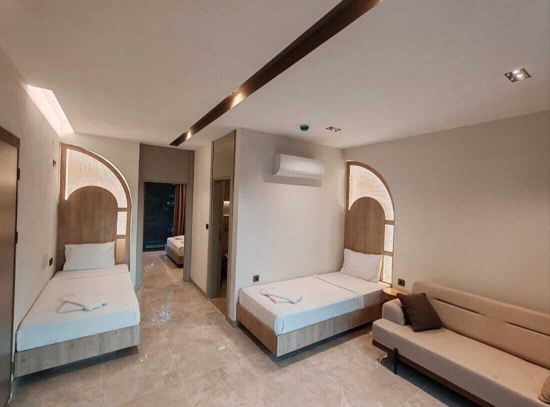 Suíte família, vista para o jardim | Wi-Fi de cortesia, roupa de cama