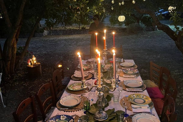 Área para banquetes al aire libre