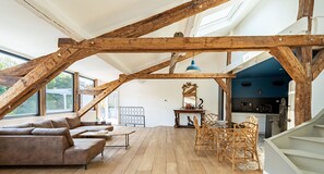 Living area - Loft à Lesprit Maison de Ville (Ville-d'Avray)