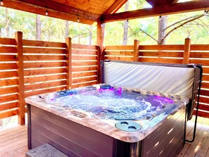 Baignoire à remous extérieure