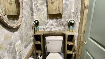 Dutxa, tovalloles, sabó i xampú