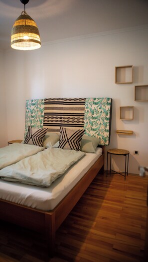 2 chambres, fer et planche Ă repasser, Wi-Fi, draps fournis
