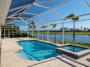 Alberca climatizada 