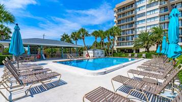 Condo, Multiple Beds, Lake View (C103) | Pool | Outdoor pool, sun loungers