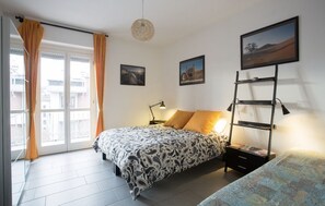 2 soverom, strykejern/-brett, wi-fi (inkludert) og sengetøy