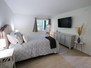 2 chambres, fer et planche Ă repasser, Wi-Fi, draps fournis