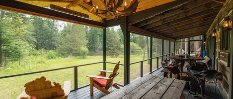 Restauration en plein air