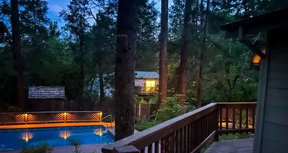 Tranquil 3BR Twain Harte Retreat: Lake Access, Private Pool/Spa, Walk to Town