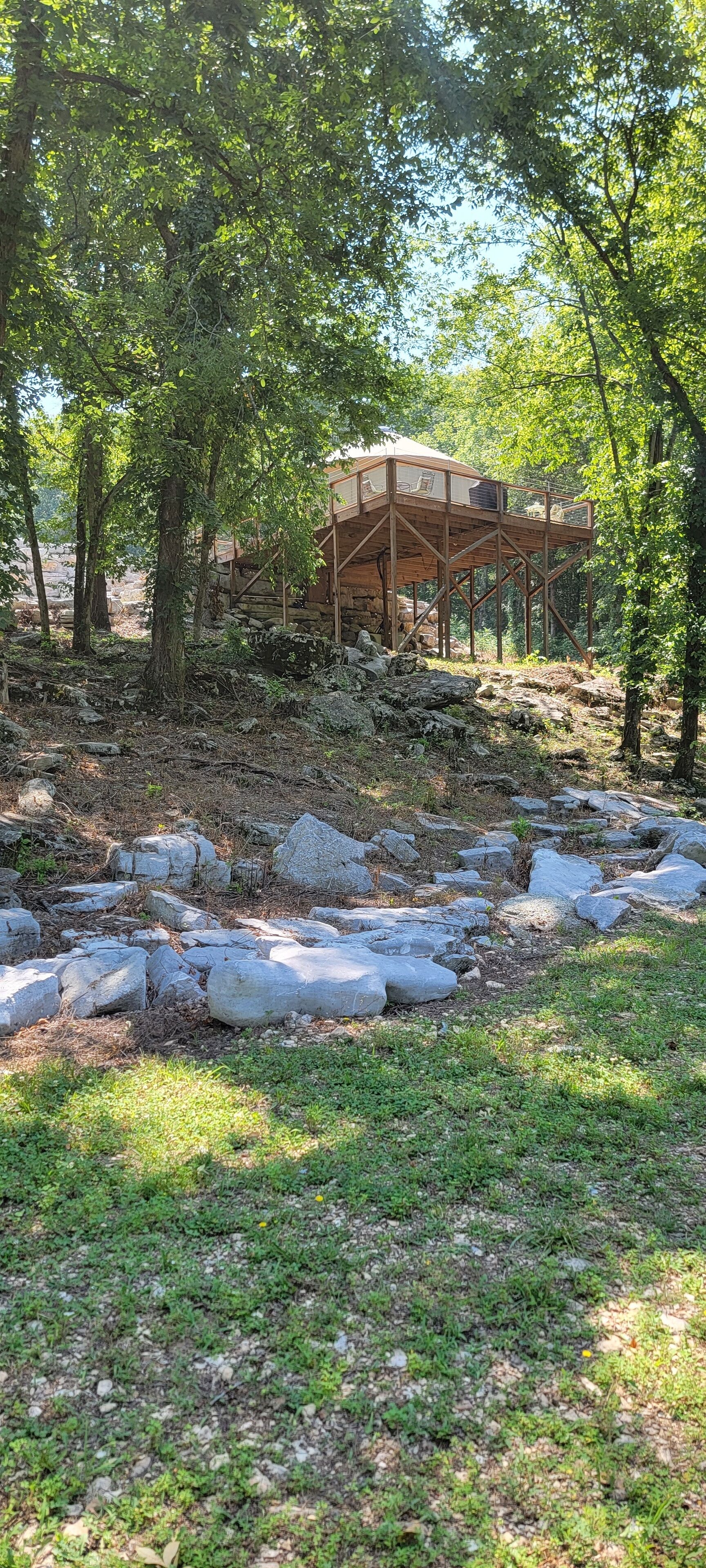 Enceinte de l’hébergement