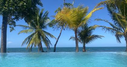New-Photo Perfect-Beachfront Home-Infinity Pool