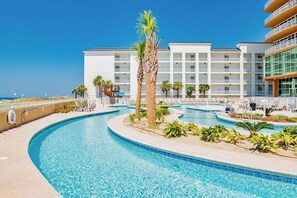 Indoor pool, a heated pool - Gorgeous, new luxury beach front condo in OBA! (Orange Beach)