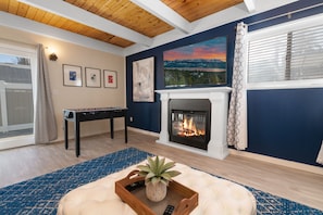 Cabaña básica | Área de sala de estar | Futbolito 