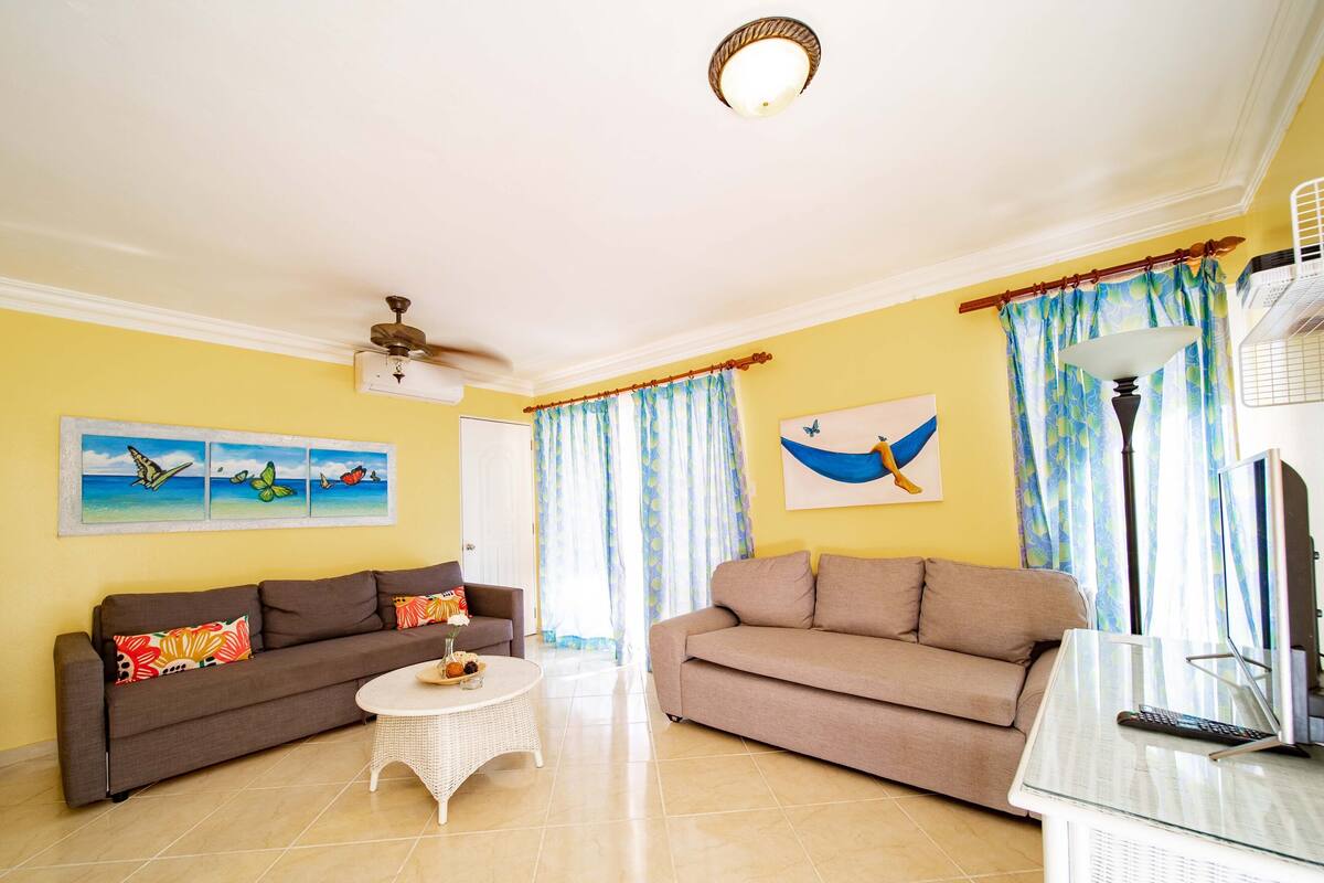 Appartement Confort, 1 grand lit (APT 43) | Aire de séjour