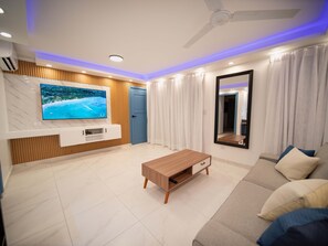 APT 39 Luxury Apartment | Living area - Garden Condos (Sosúa)