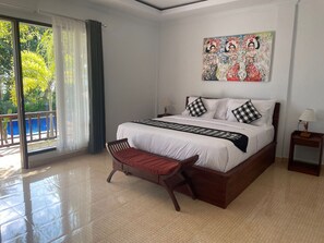 Deluxe Room | Egyptian cotton sheets, premium bedding, desk, free WiFi - Tinggian Hill Retreat (Penida Island)