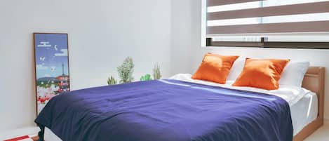 1 Schlafzimmer, Schreibtisch, Bügeleisen/Bügelbrett, WLAN