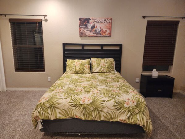 3 bedrooms, desk, iron/ironing board, WiFi