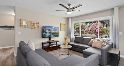 Winter Family fun and fire pit on the Coast by Quinault!