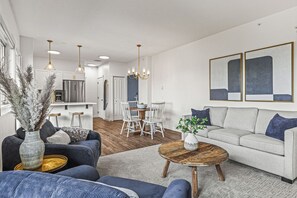 Smart-tv en een open haard