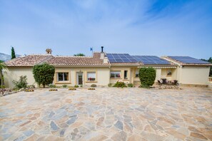 Façade de l’hébergement