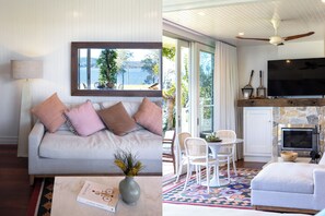 Premium bedding, down comforters, individually decorated