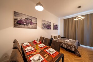 Living area - Amazing Apartment Zborovska (Prague)