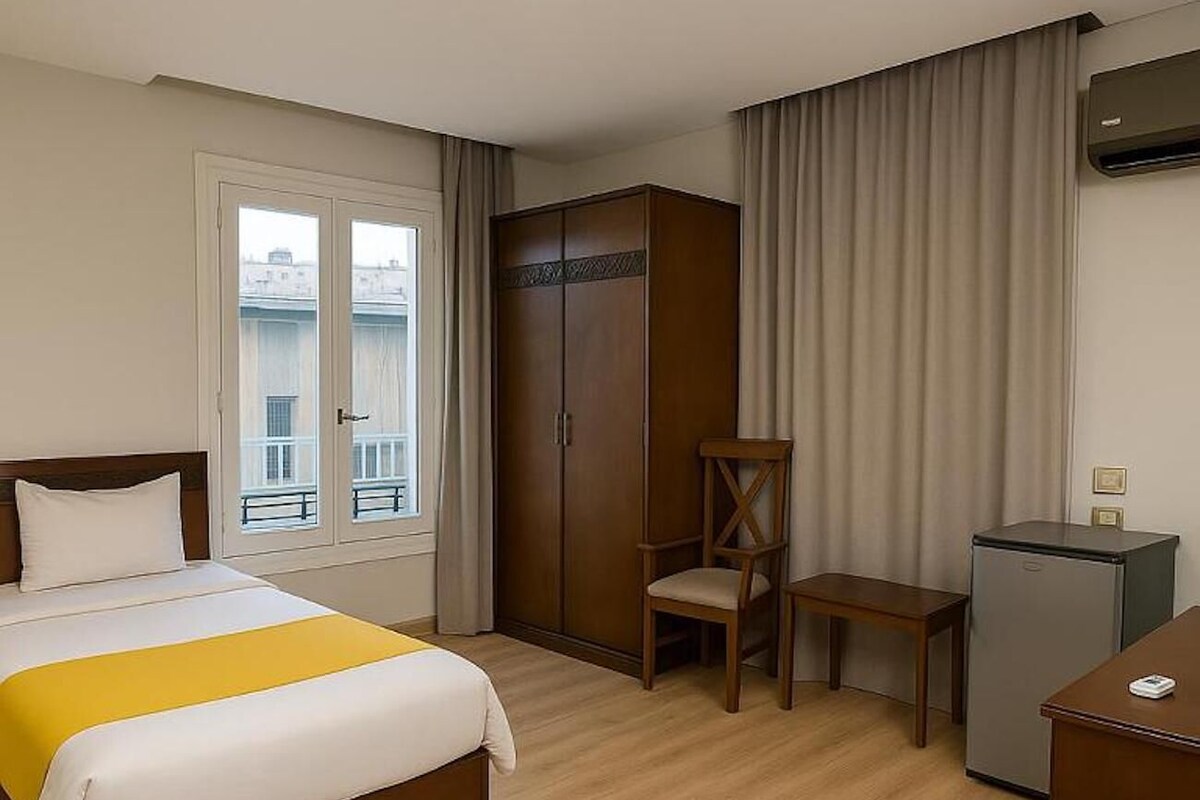 Seprai katun Mesir, seprai premium, dan minibar