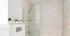 Basic Apartment | Bathroom - Elegant Studio in Oasis - 4 (Abu Dhabi)