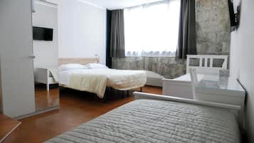 Vierbettzimmer, mit Bad | Ausblick vom Zimmer