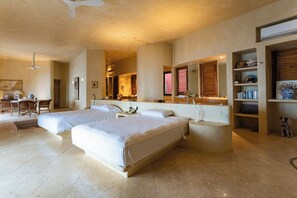 4 bedrooms, desk, iron/ironing board, free WiFi