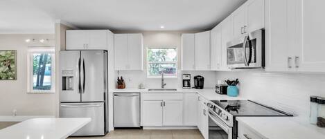 하우스, 침실 3개 | 전용 주방 | 냉장고, 커피/티 메이커, 토스터