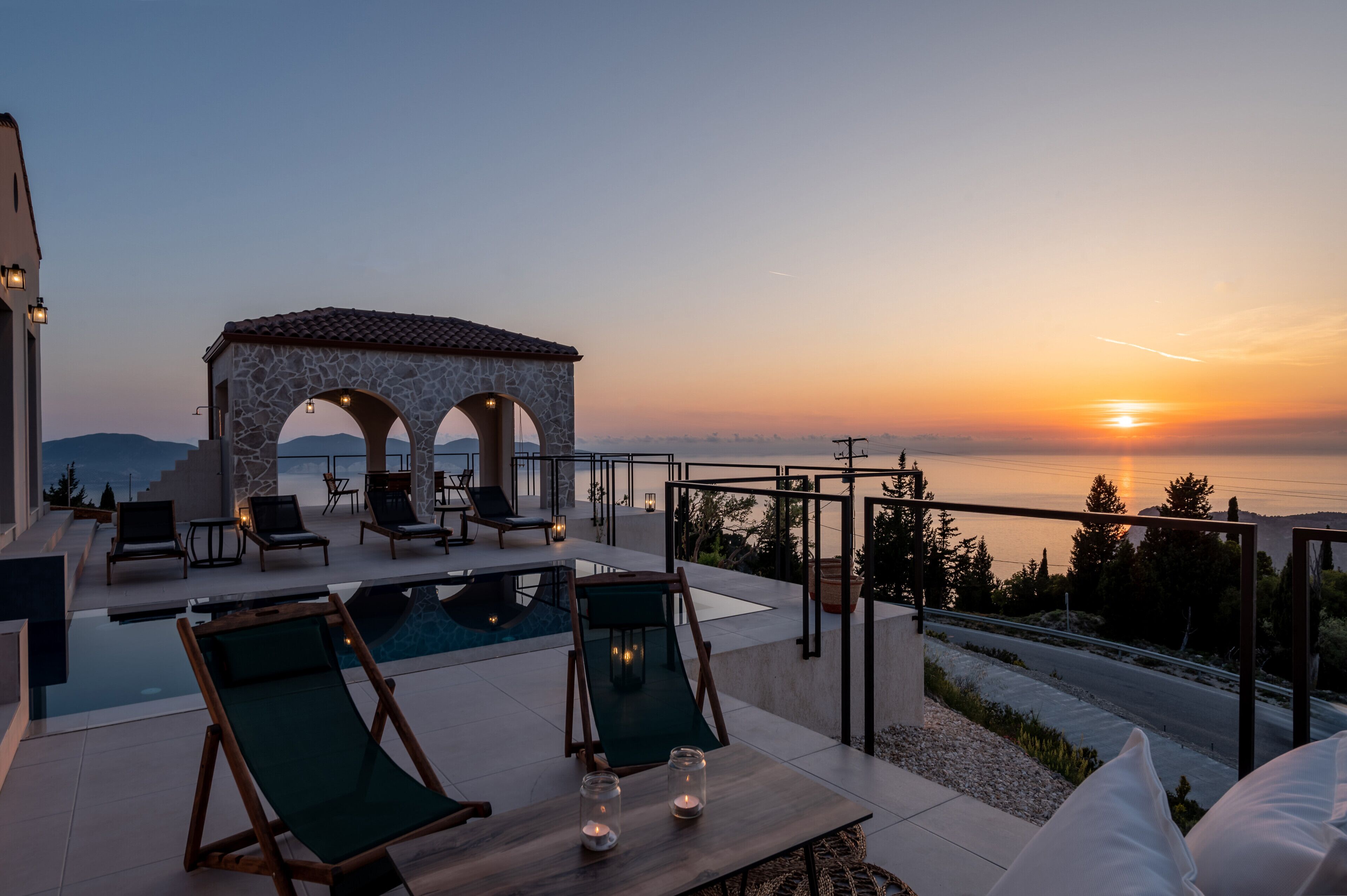 Alberca al aire libre 