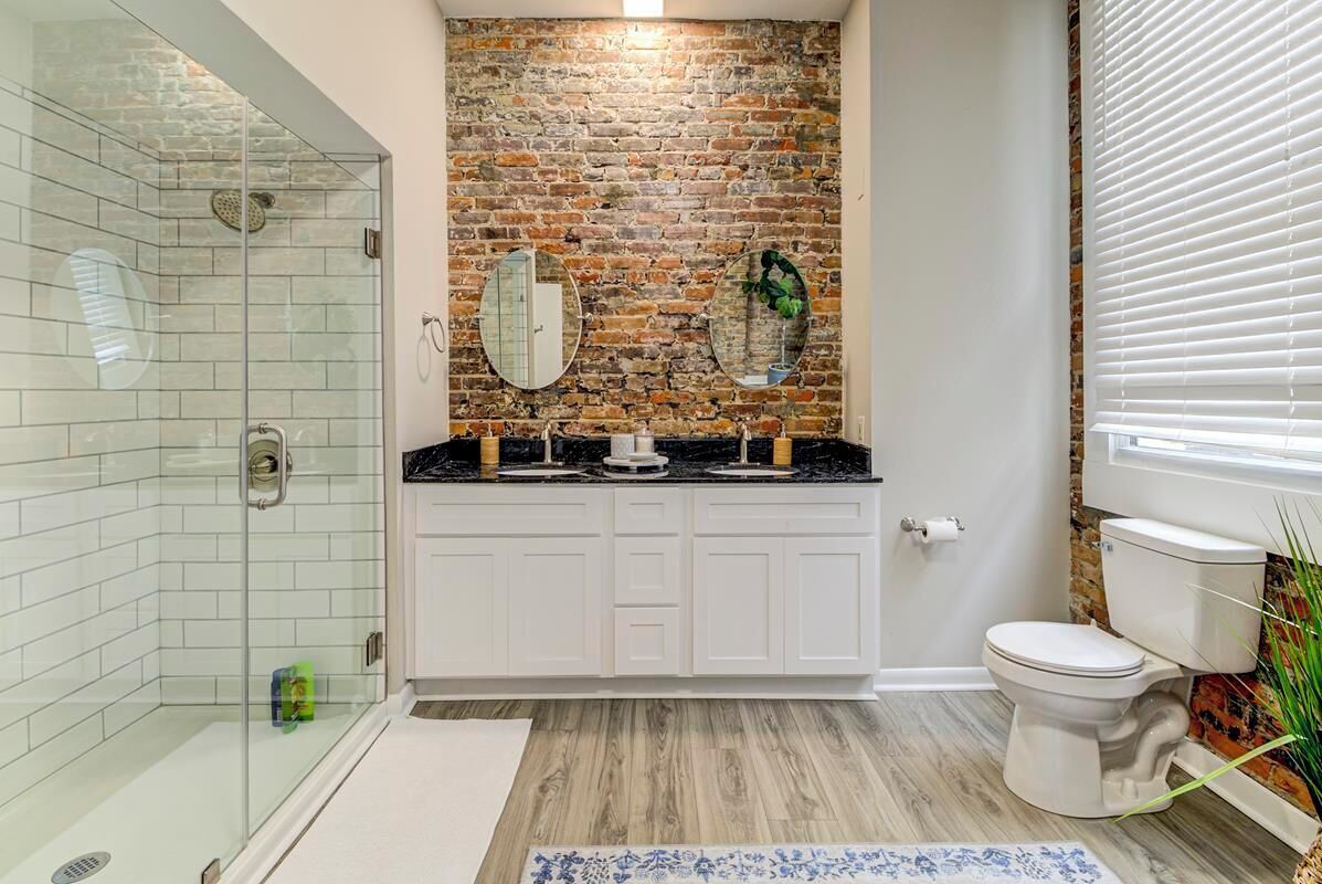 Douche, serviettes fournies