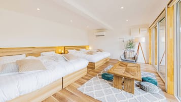 Deluxe Cabin, 1 Bedroom, Non Smoking, Sauna | 1 bedroom, down duvets, individually decorated, free WiFi