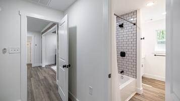 Towels, soap, toilet paper