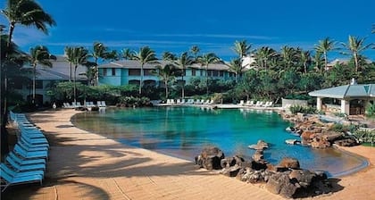 Point at Poipu Kauai Oceanfront Condo 2 BR fully equipped in Oceanfront Resort.