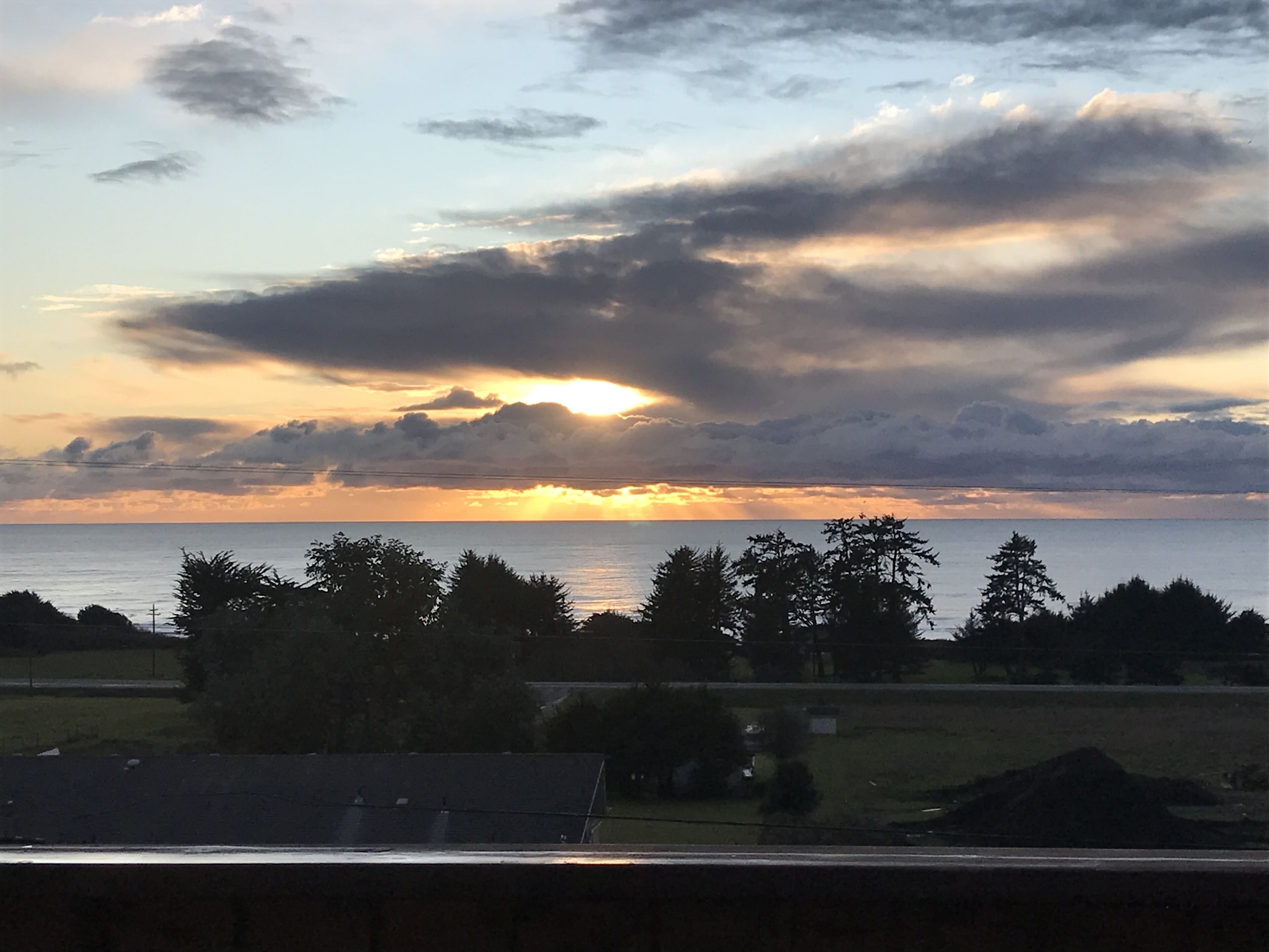 Utsikt fra overnattingsstedet