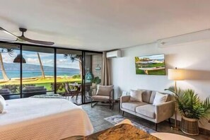 In-room safe, iron/ironing board, WiFi, bed sheets