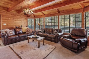 Holzhütte | Wohnbereich