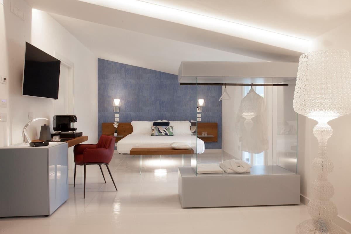 Suite, 1 Double Bed with Sofa bed, Balcony | 1 bedroom, premium bedding, memory foam beds, minibar