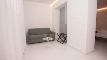 Premium bedding, memory foam beds, minibar, individually decorated